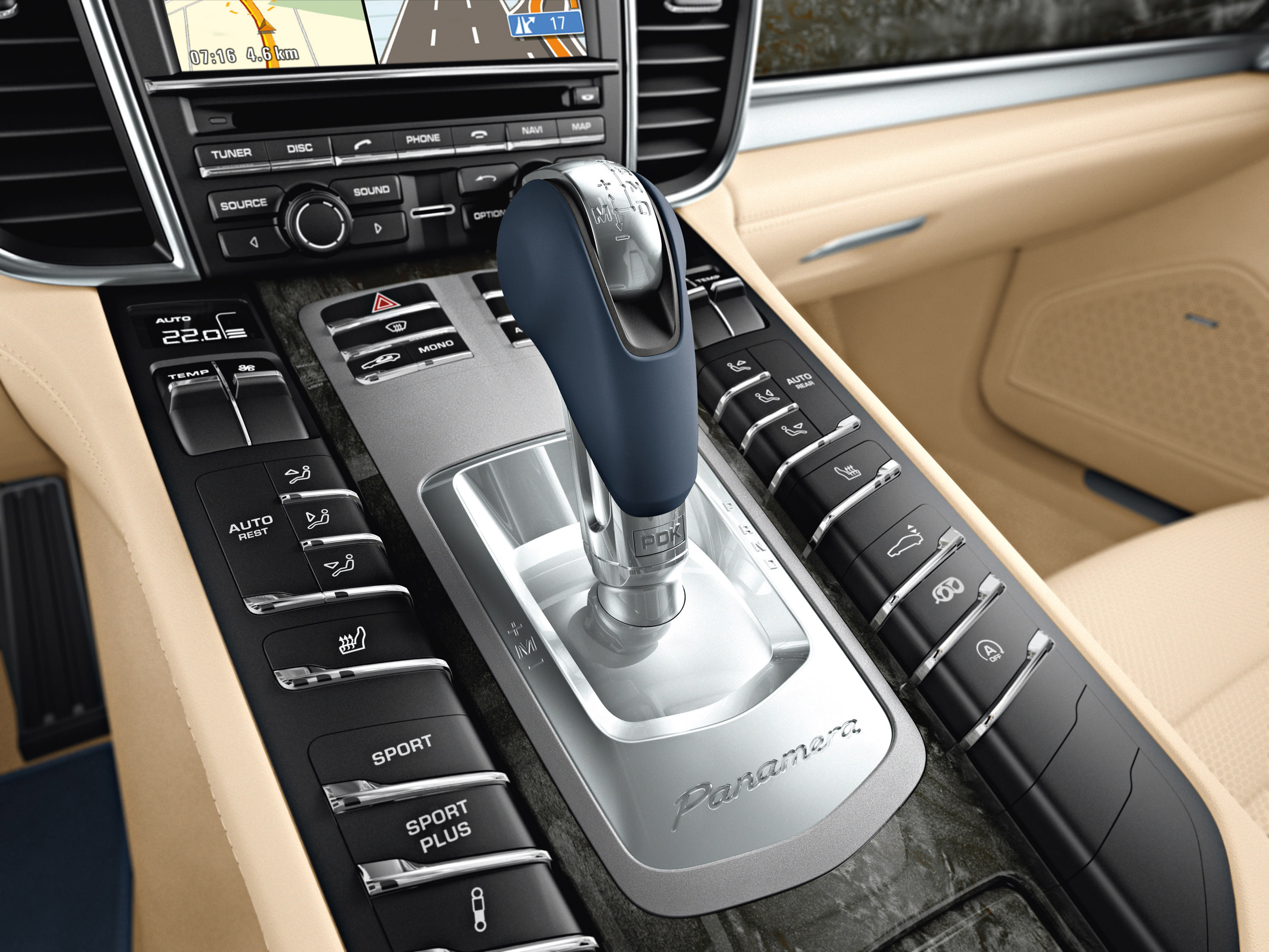 Porsche Panamera Space Concept Interior