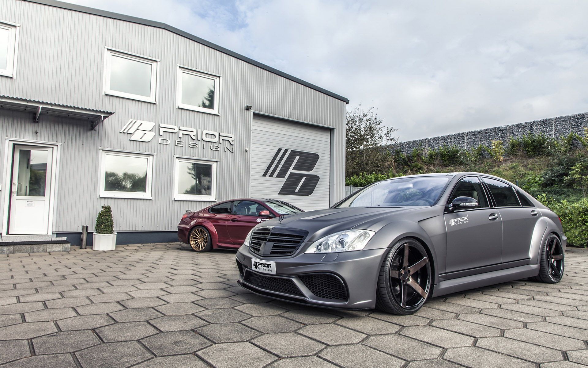 PRIOR-DESIGN Black Edition V3 Widebody Aero-Kit for MERCEDES S-Class W221