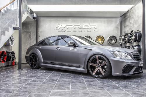 PRIOR-DESIGN Black Edition V3 Widebody Aero-Kit for MERCEDES S-Class W221 (2014) - picture 1 of 9