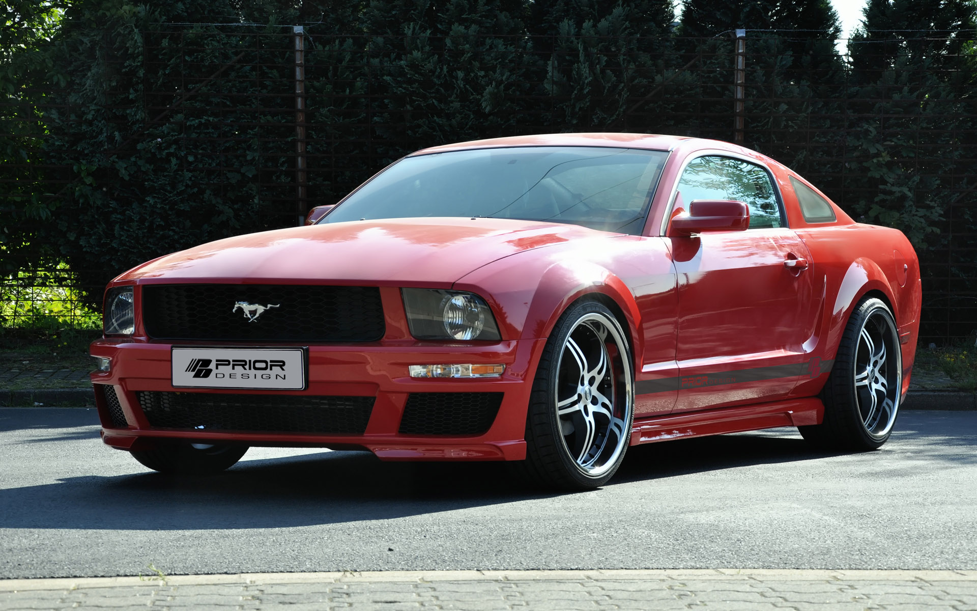 PRIOR-DESIGN Ford Mustang Red