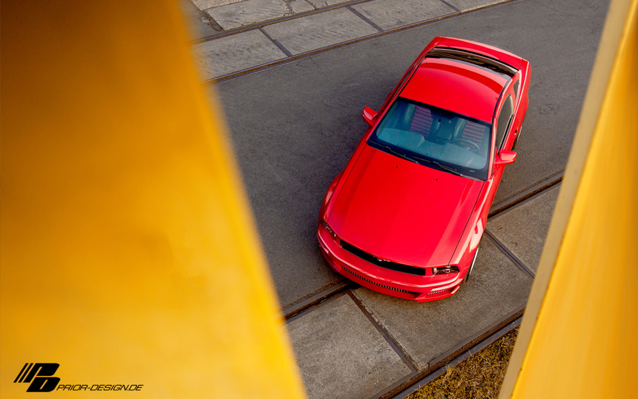 PRIOR-DESIGN Ford Mustang Red