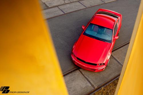 PRIOR-DESIGN Ford Mustang Red (2011) - picture 16 of 18
