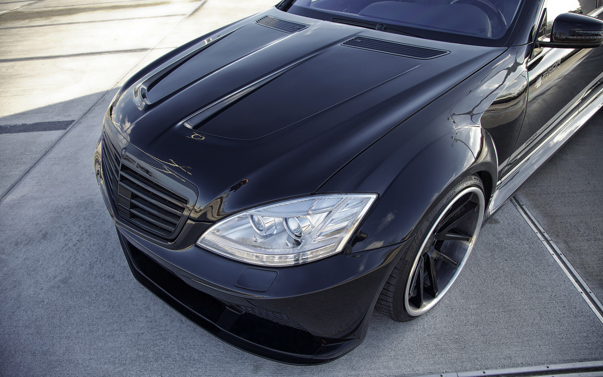 Prior Design V2 Widebody Kit Black Edition Mercedes-Benz S-Class W221