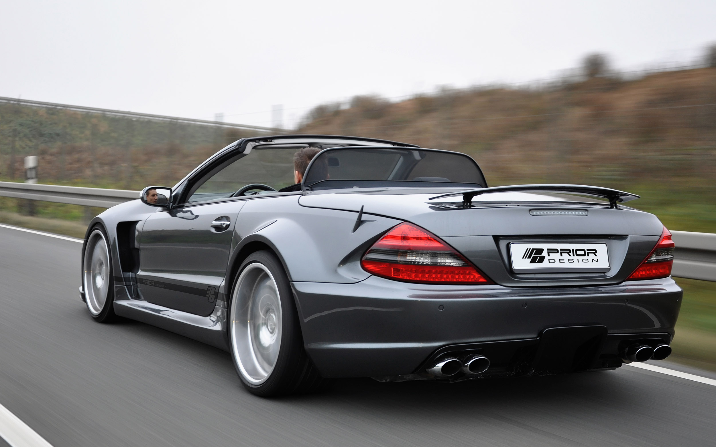 Prior PD BlackEdition Widebody Kit Mercedes SL