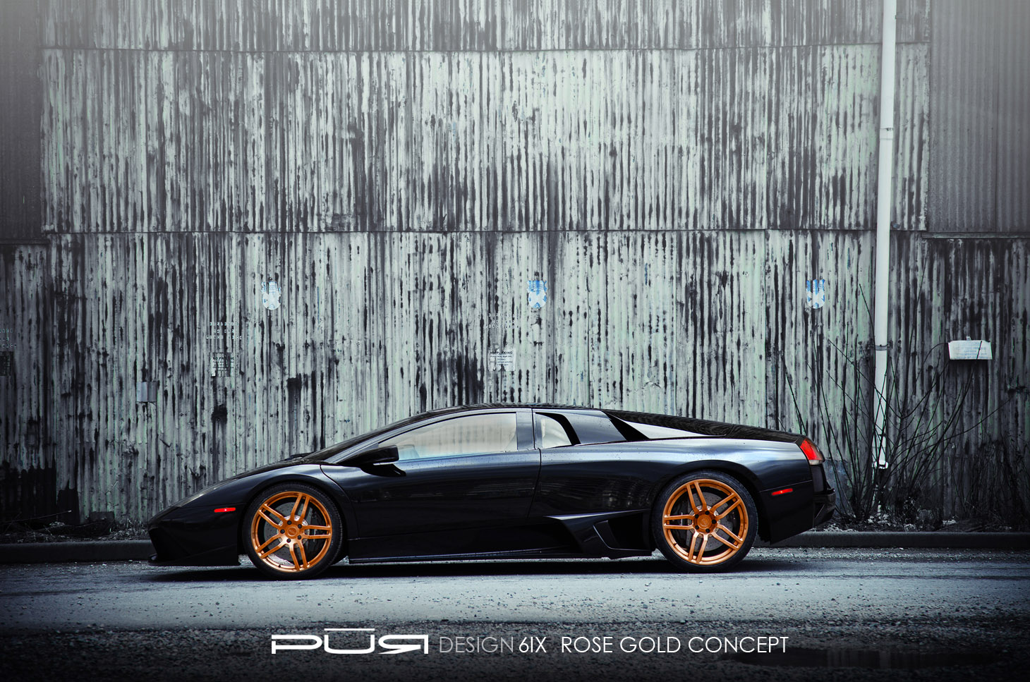 Pur 6IX on Lamborghini Murcielago LP 630