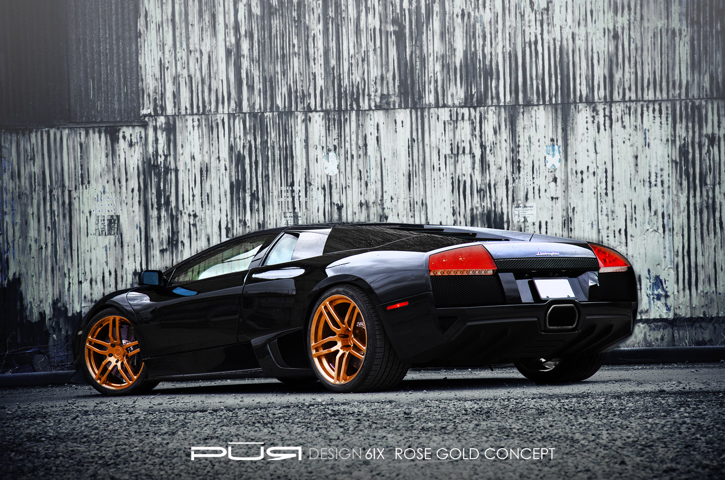 Pur 6IX on Lamborghini Murcielago LP 630