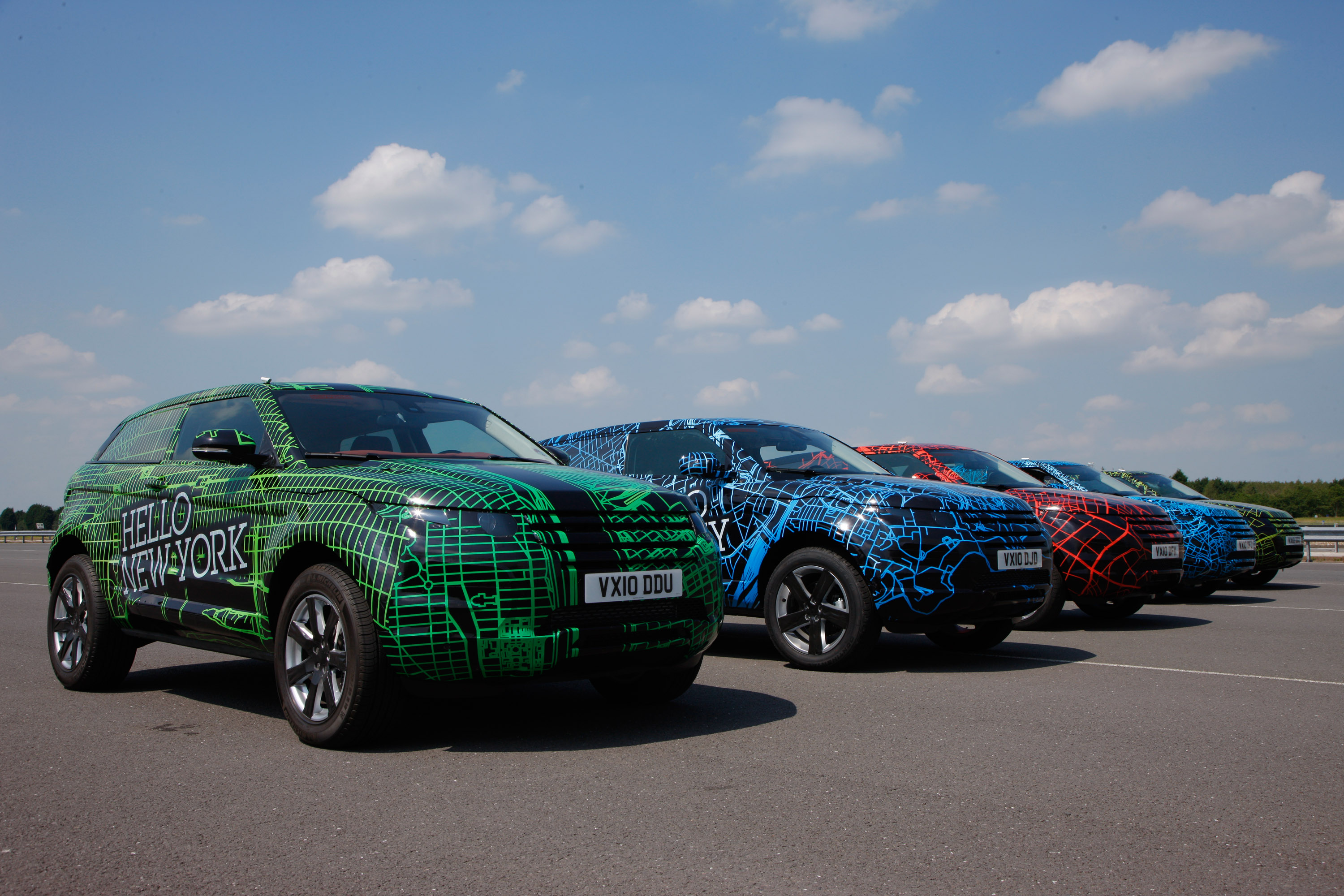 Range Rover Evoque Prototypes