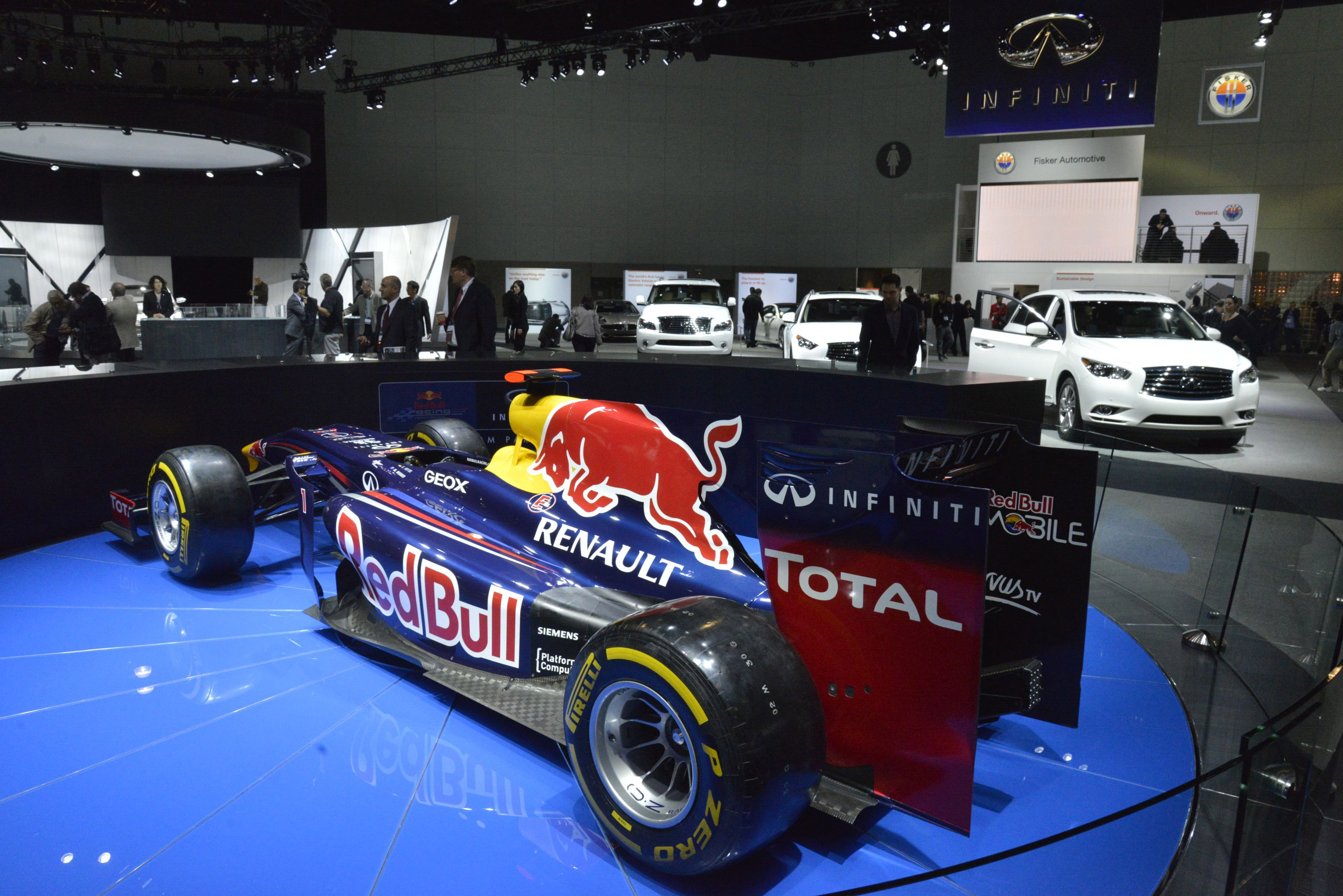 Red Bull Racing F1 car Los Angeles