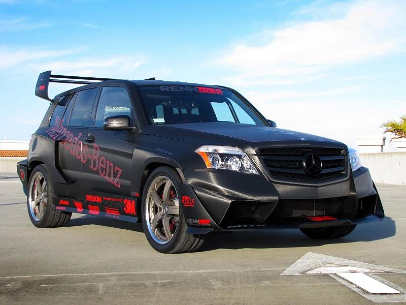 RENNtech Mercedes GLK350 Hybrid Pikes Peak Rally Car