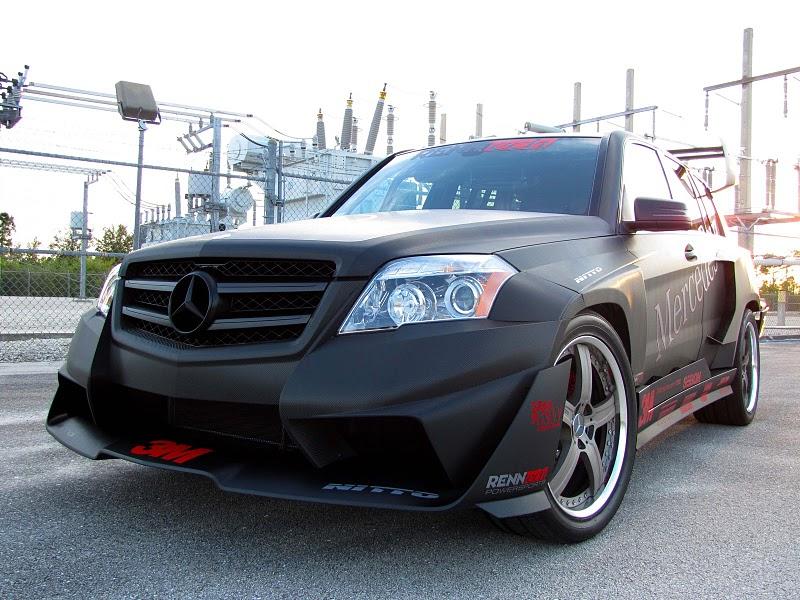 RENNtech Mercedes GLK350 Hybrid Pikes Peak Rally Car