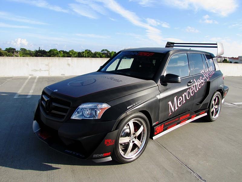 RENNtech Mercedes GLK350 Hybrid Pikes Peak Rally Car