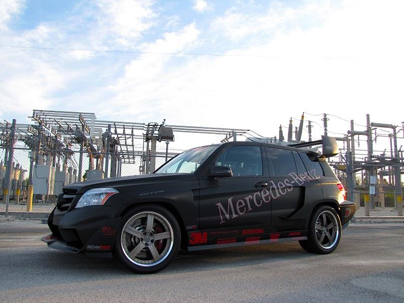 RENNtech Mercedes GLK350 Hybrid Pikes Peak Rally Car