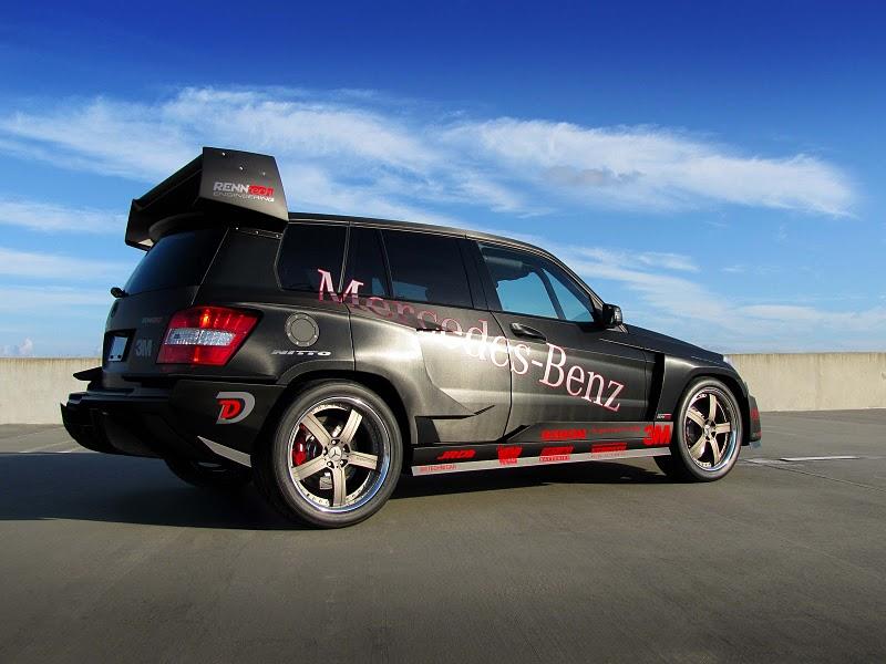 RENNtech Mercedes GLK350 Hybrid Pikes Peak Rally Car