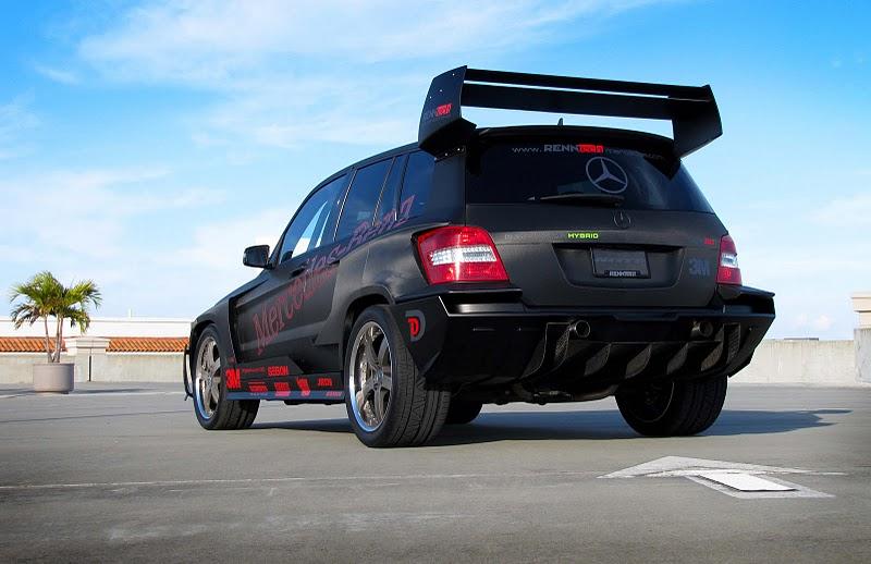 RENNtech Mercedes GLK350 Hybrid Pikes Peak Rally Car