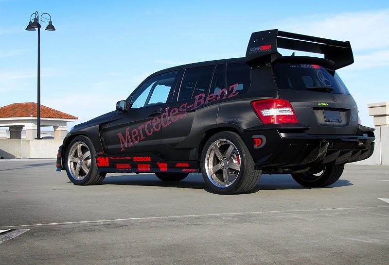 RENNtech Mercedes GLK350 Hybrid Pikes Peak Rally Car