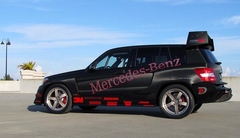 RENNtech Mercedes GLK350 Hybrid Pikes Peak Rally Car