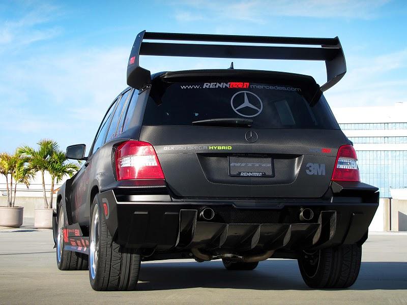 RENNtech Mercedes GLK350 Hybrid Pikes Peak Rally Car