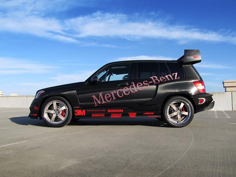 RENNtech Mercedes GLK350 Hybrid Pikes Peak Rally Car