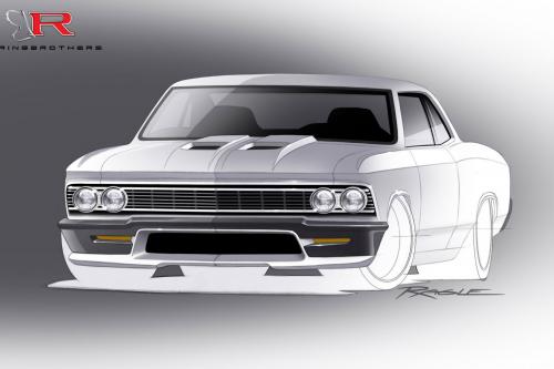 Ringbrothers SEMA Chevrolet Chevelle Sketch (2014) - picture 1 of 4