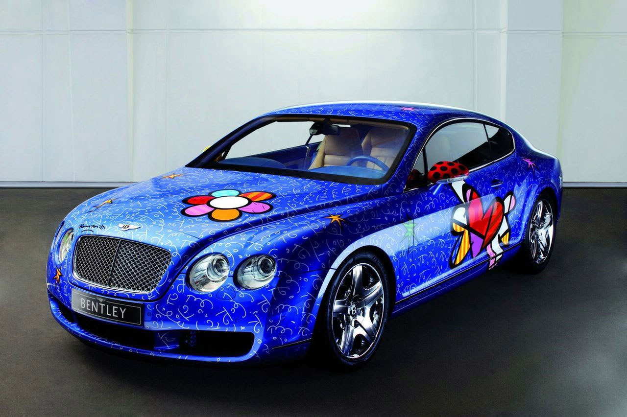 Romero Britto Bentley Continental GT