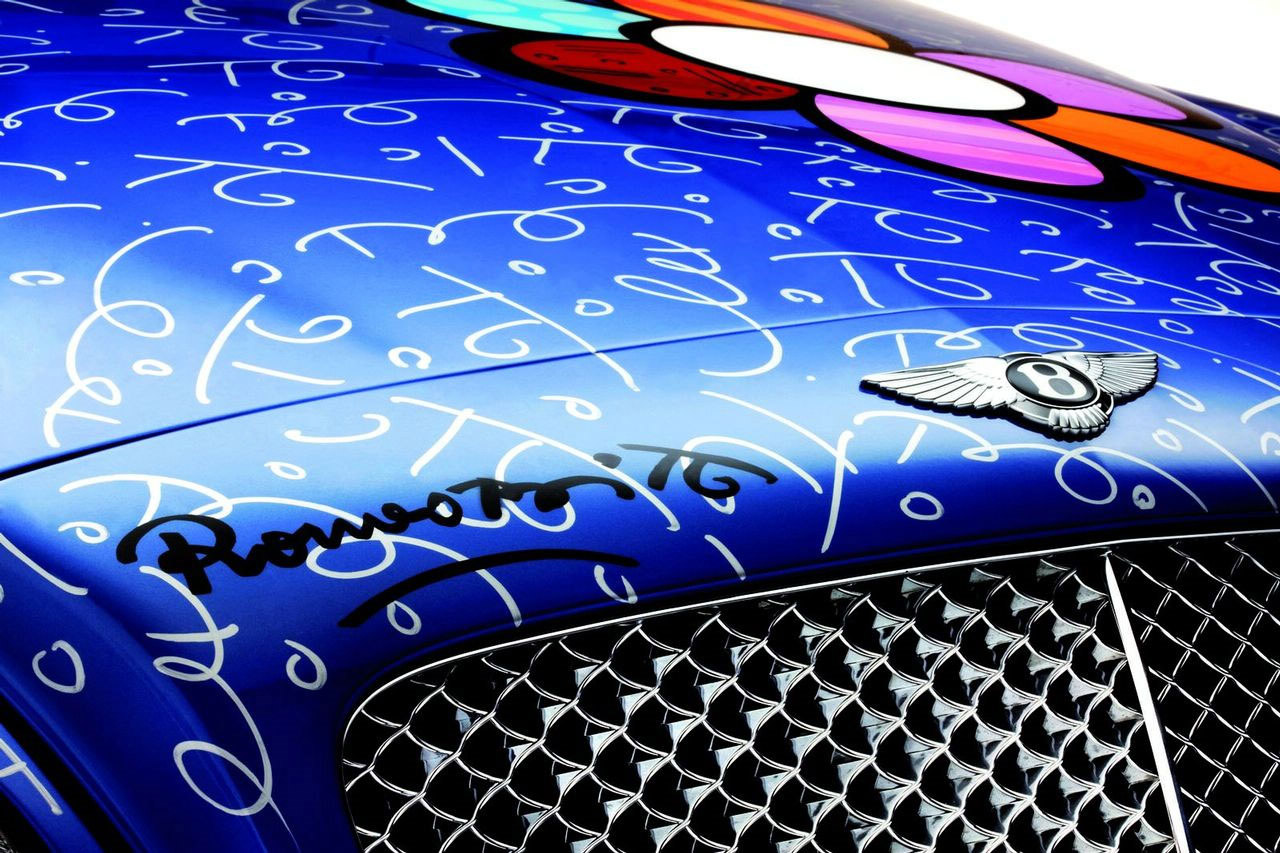 Romero Britto Bentley Continental GT