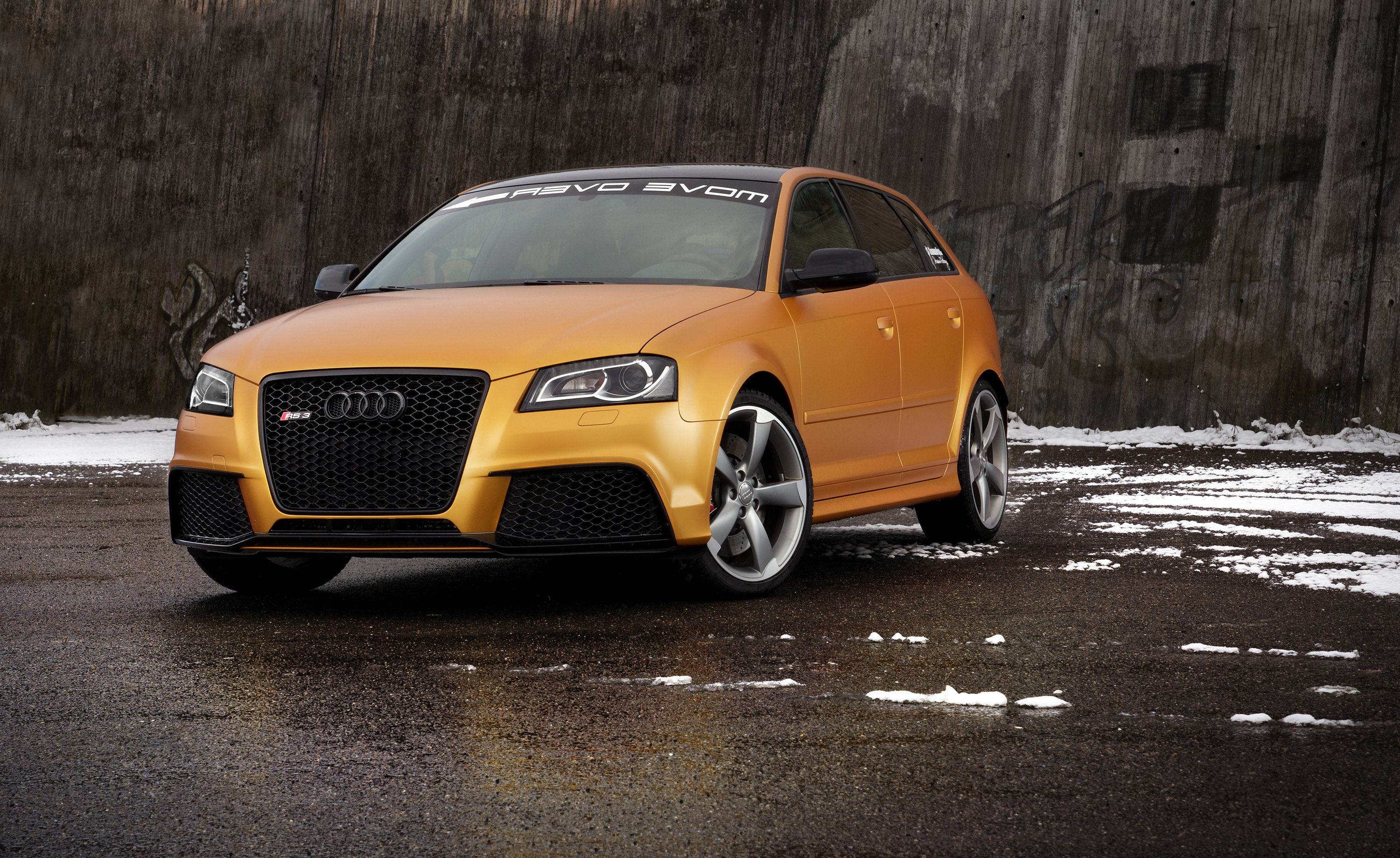 Schwabenfolia Audi RS3 Gold Orange