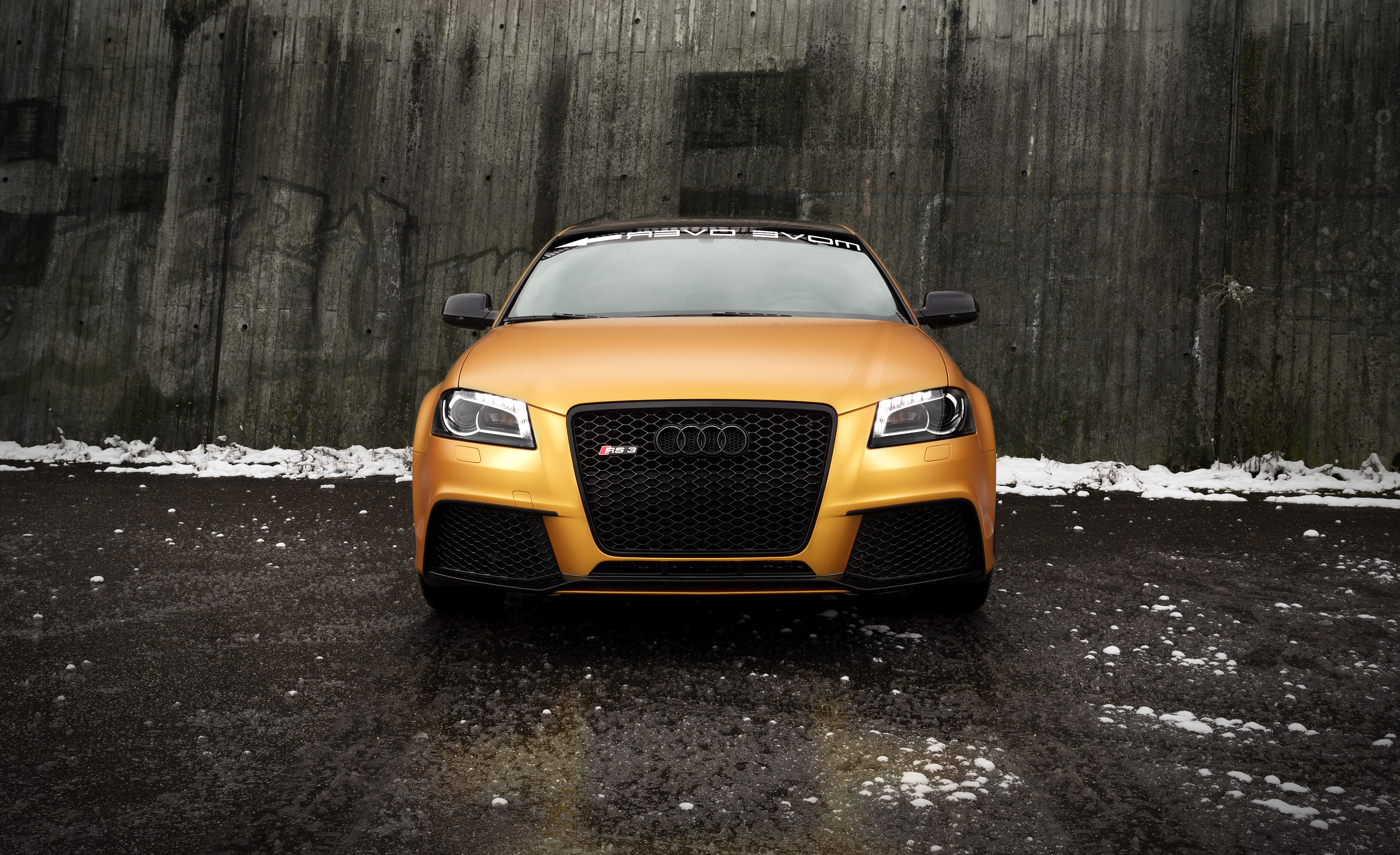 Schwabenfolia Audi RS3 Gold Orange