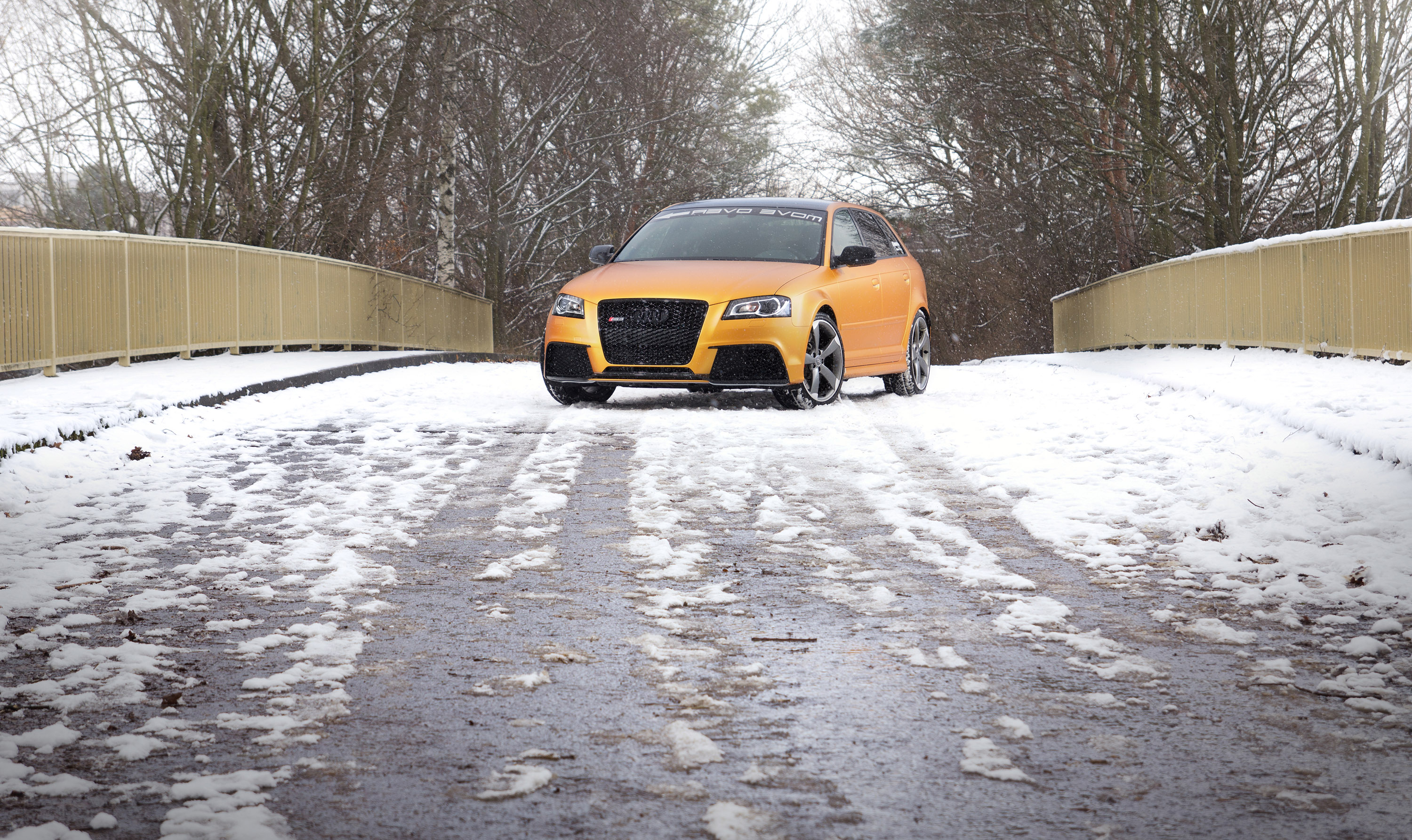 Schwabenfolia Audi RS3 Gold Orange