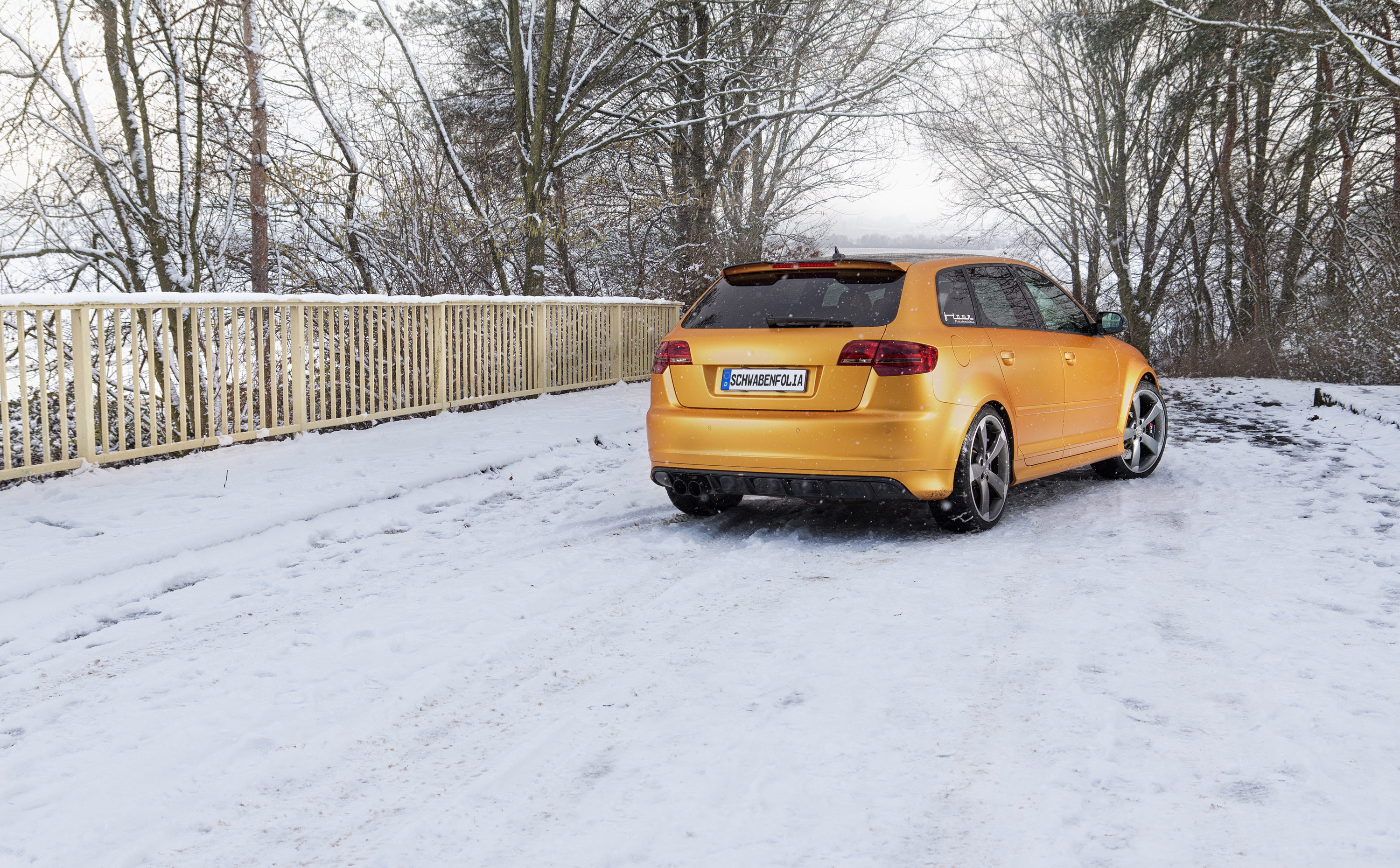 Schwabenfolia Audi RS3 Gold Orange