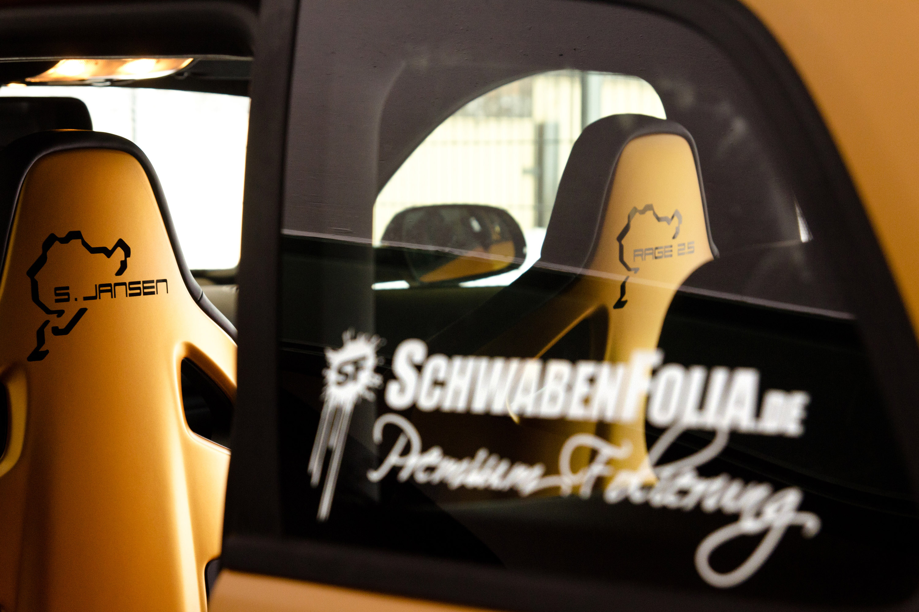 Schwabenfolia Audi RS3 Gold Orange