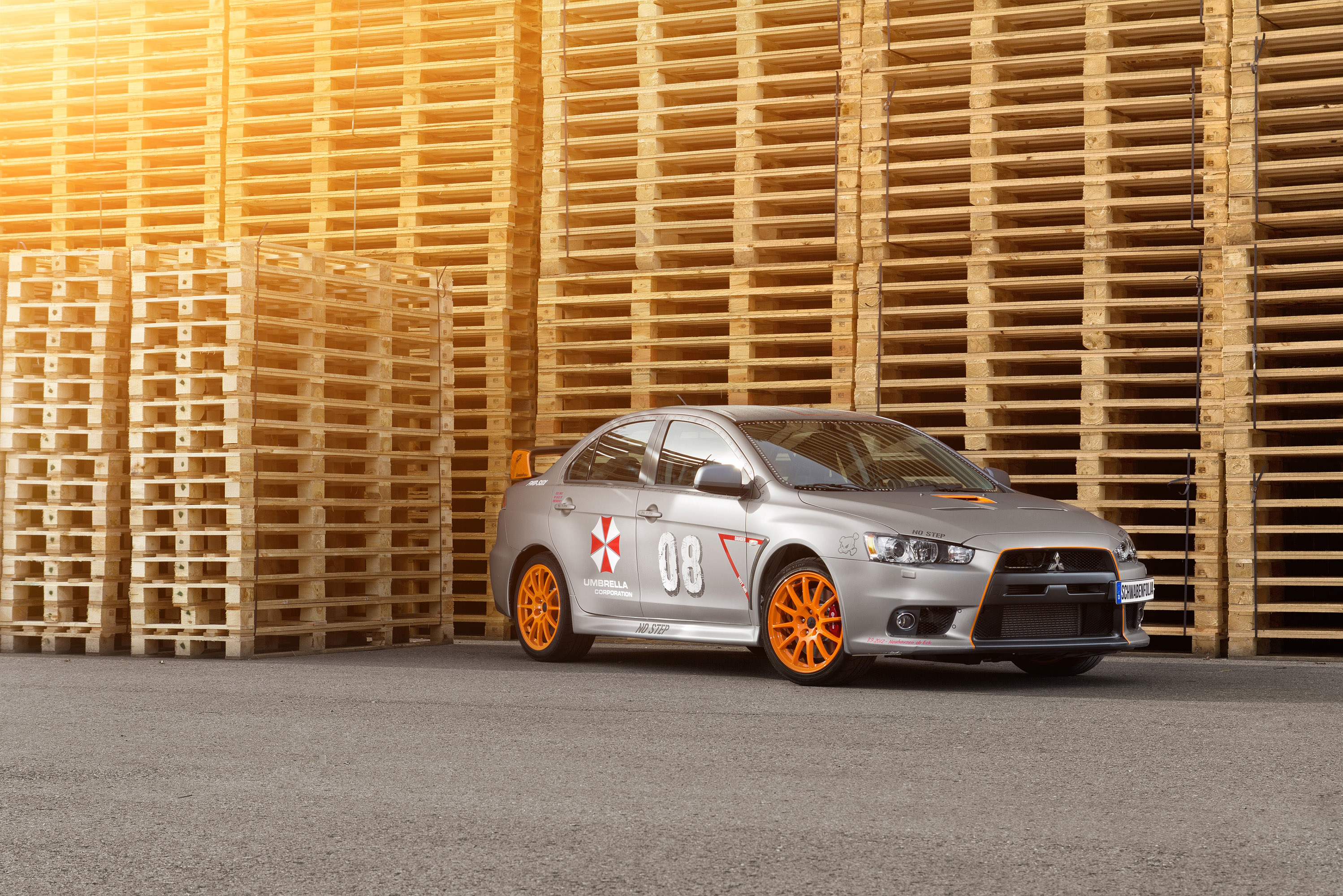 Schwabenfolia Mitsubishi Lancer Evo X