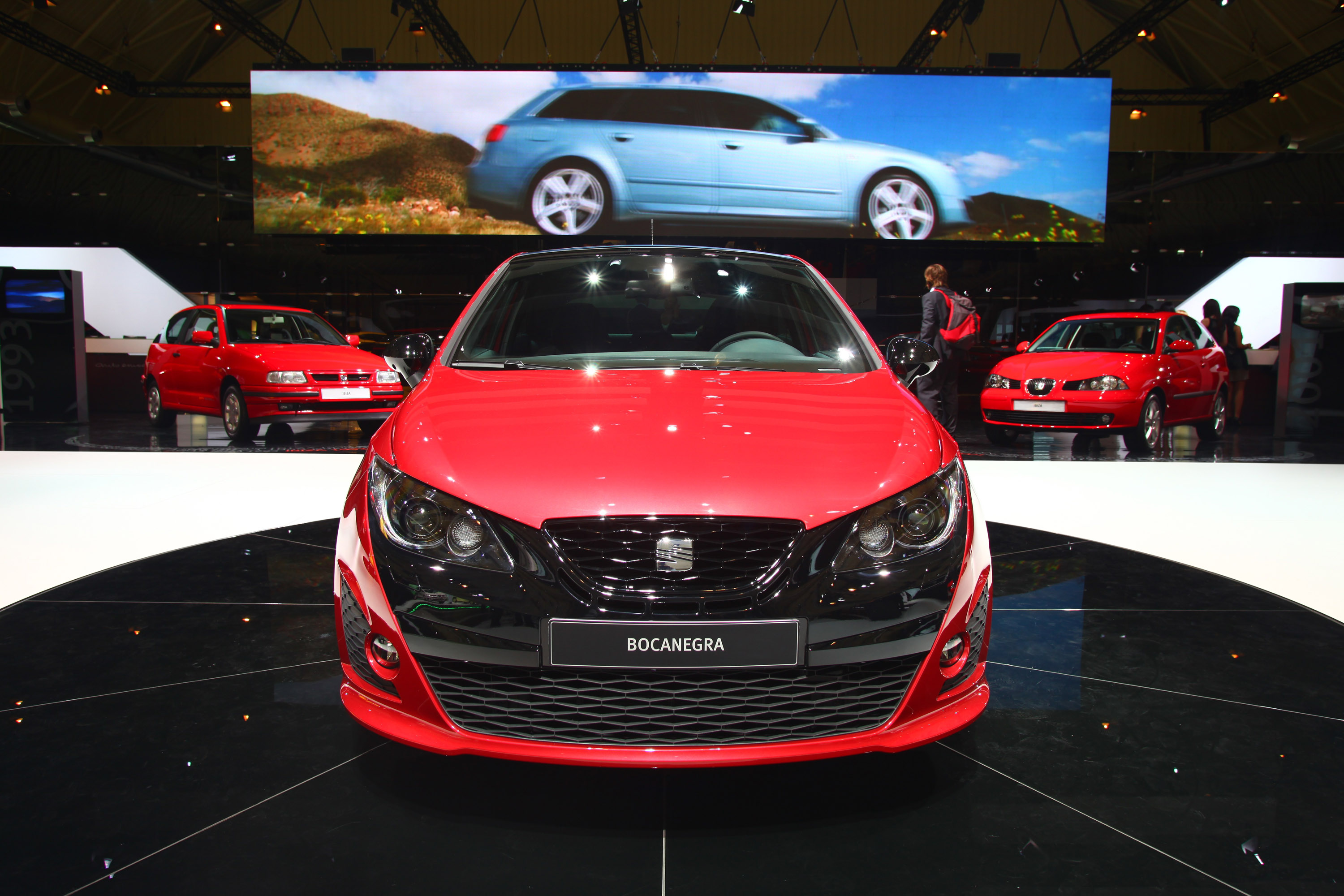 SEAT Ibiza Bocanegra at the Barcelona Motor Show