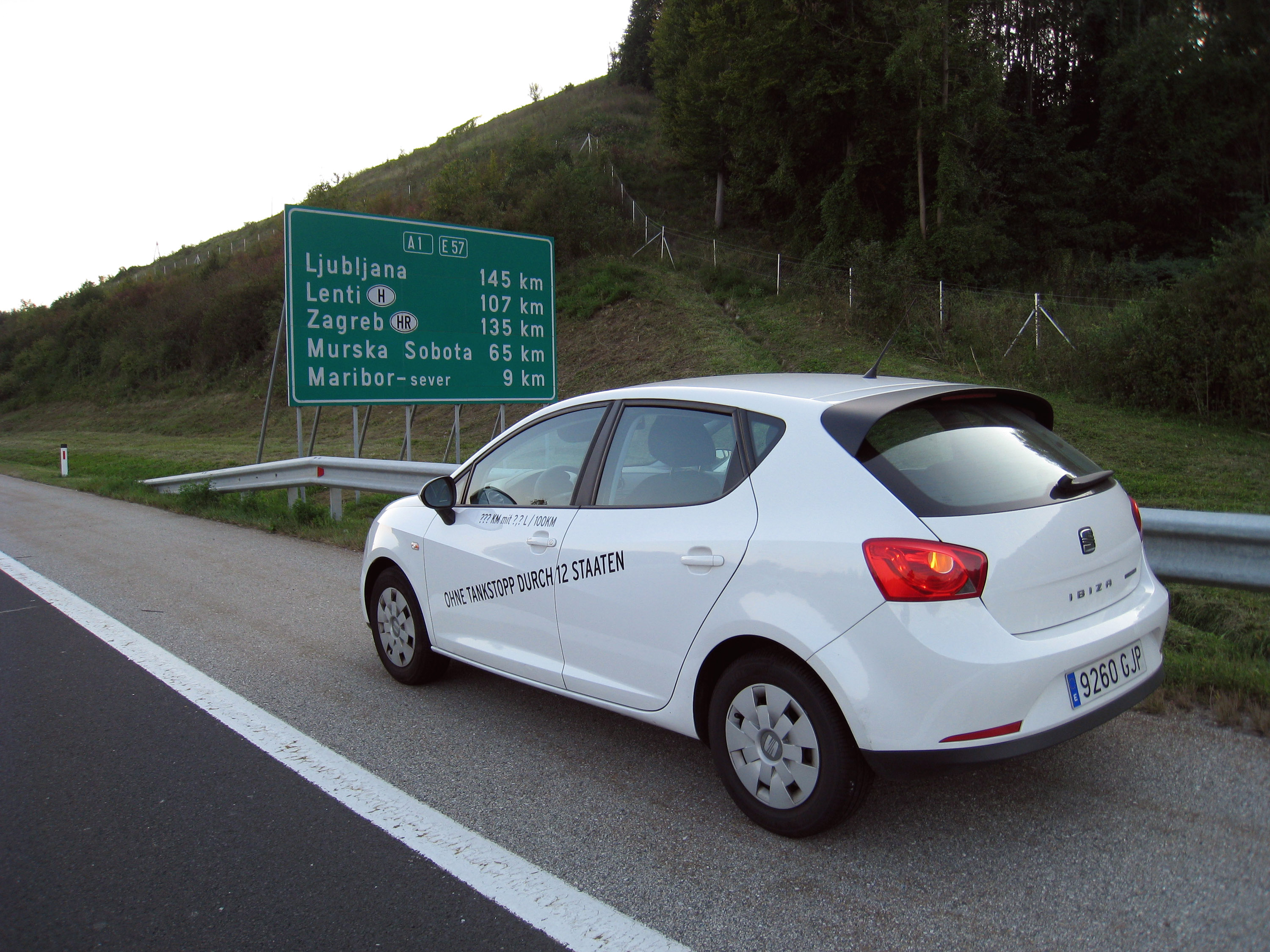 SEAT Ibiza ECOMOTIVE set a new fuel-saving record