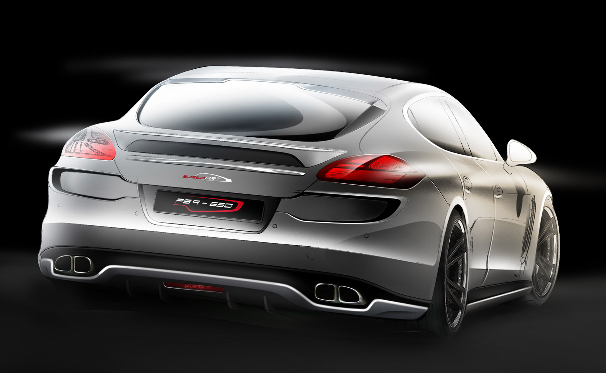 speedART Porsche Panamera PS9-650