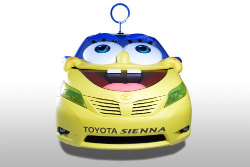 SpongeBob Movie-themed  Toyota Sienna (2015) - picture 1 of 6