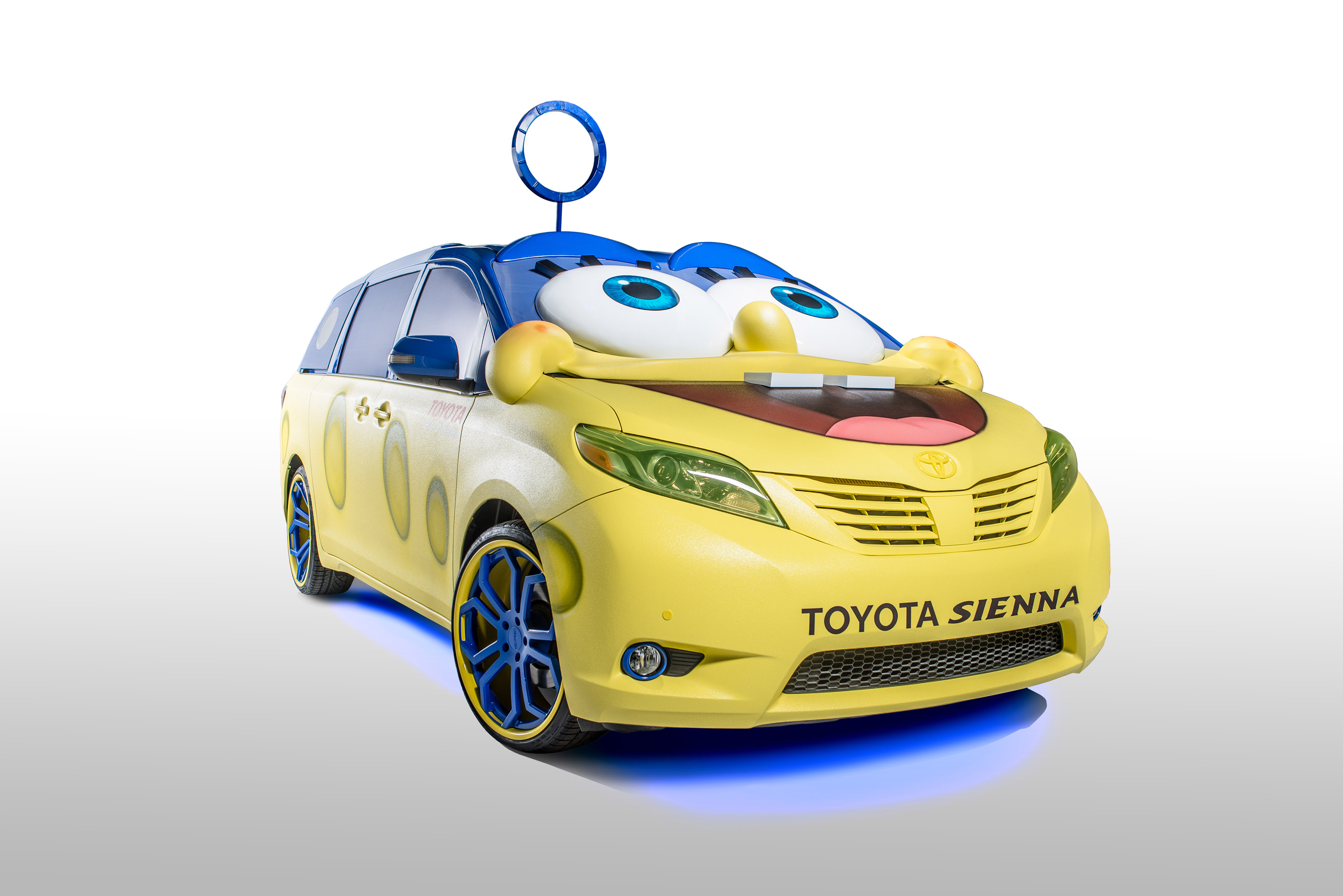SpongeBob Movie-themed  Toyota Sienna