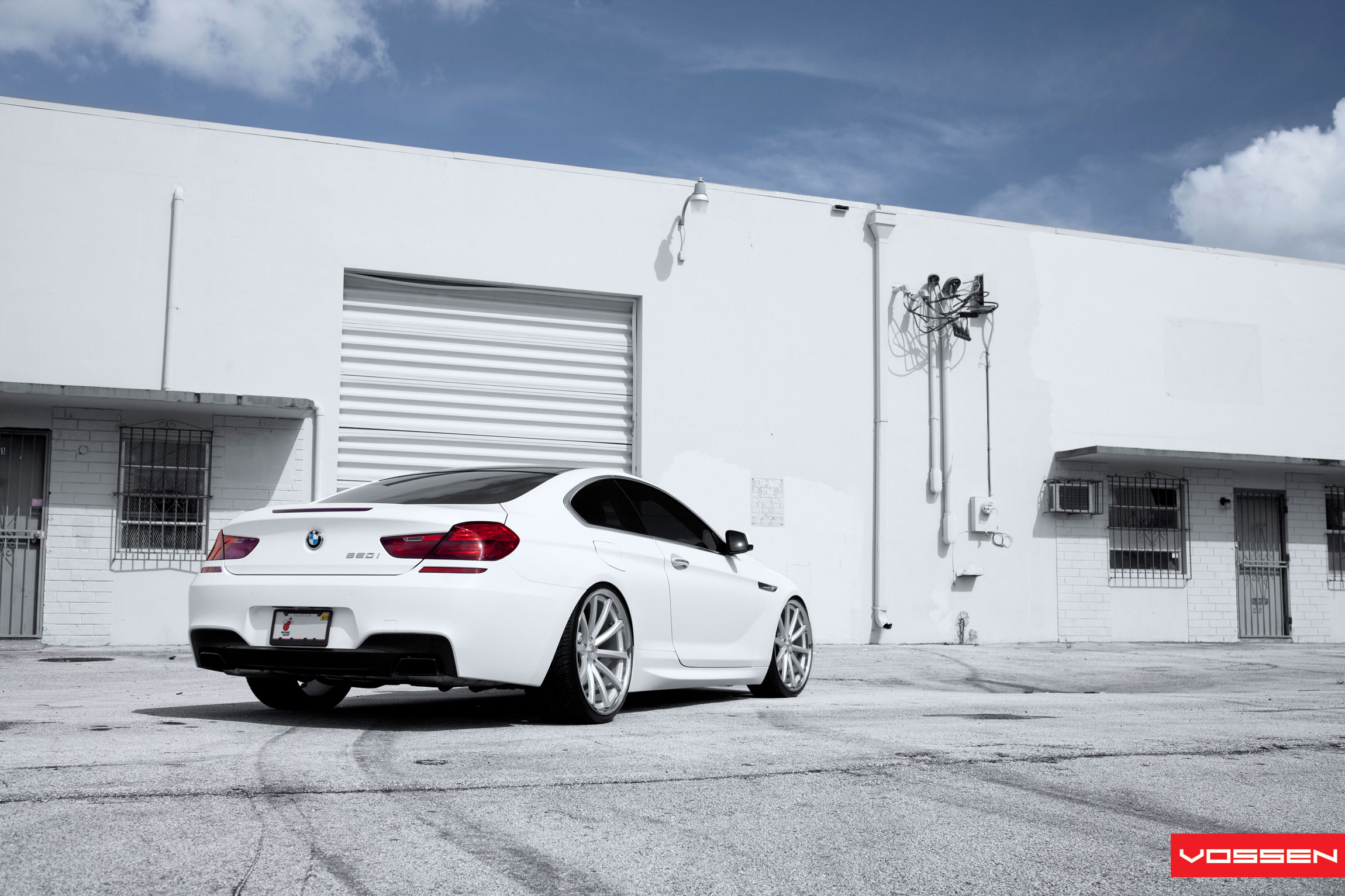 SR Auto BMW 650i Vossen VVS-CV1