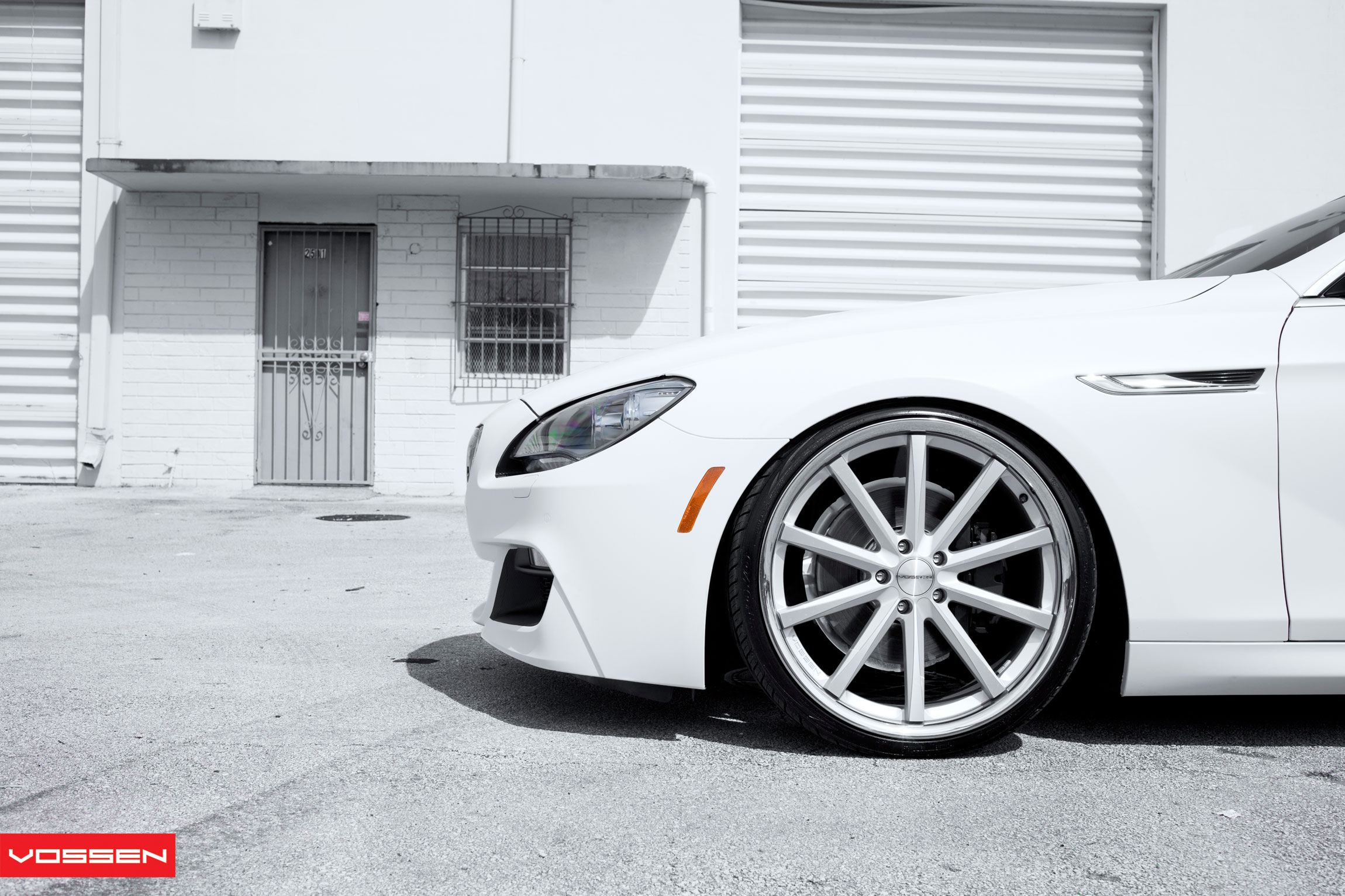 SR Auto BMW 650i Vossen VVS-CV1