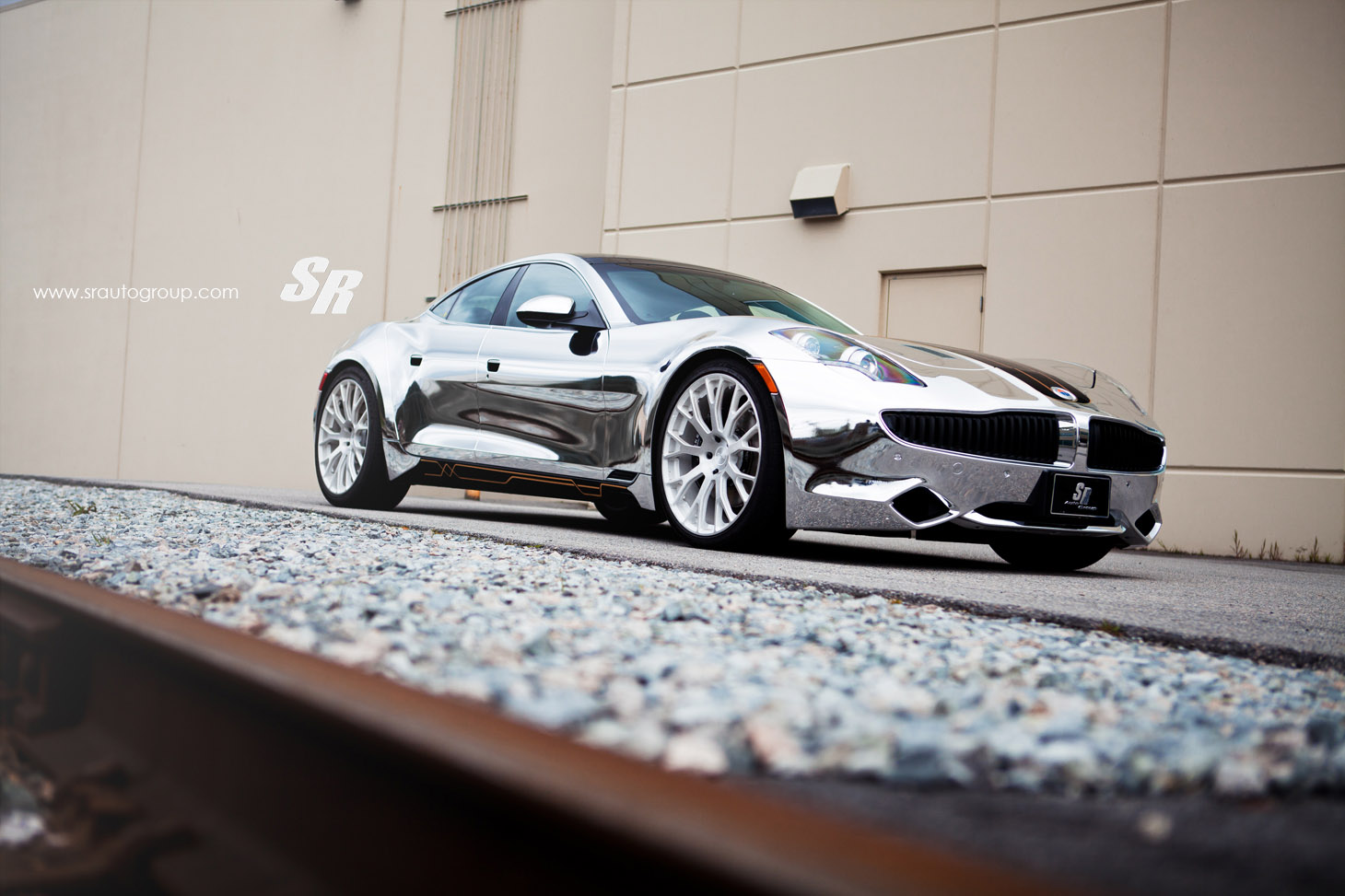 SR Auto Fisker Karma Chrome