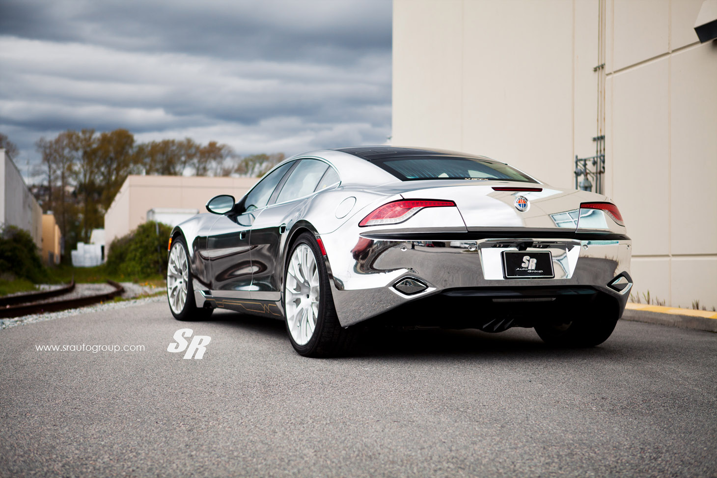 SR Auto Fisker Karma Chrome