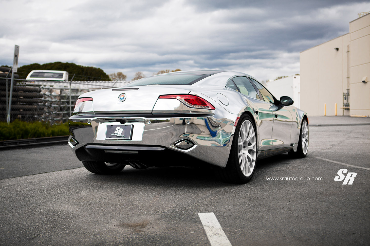 SR Auto Fisker Karma Chrome