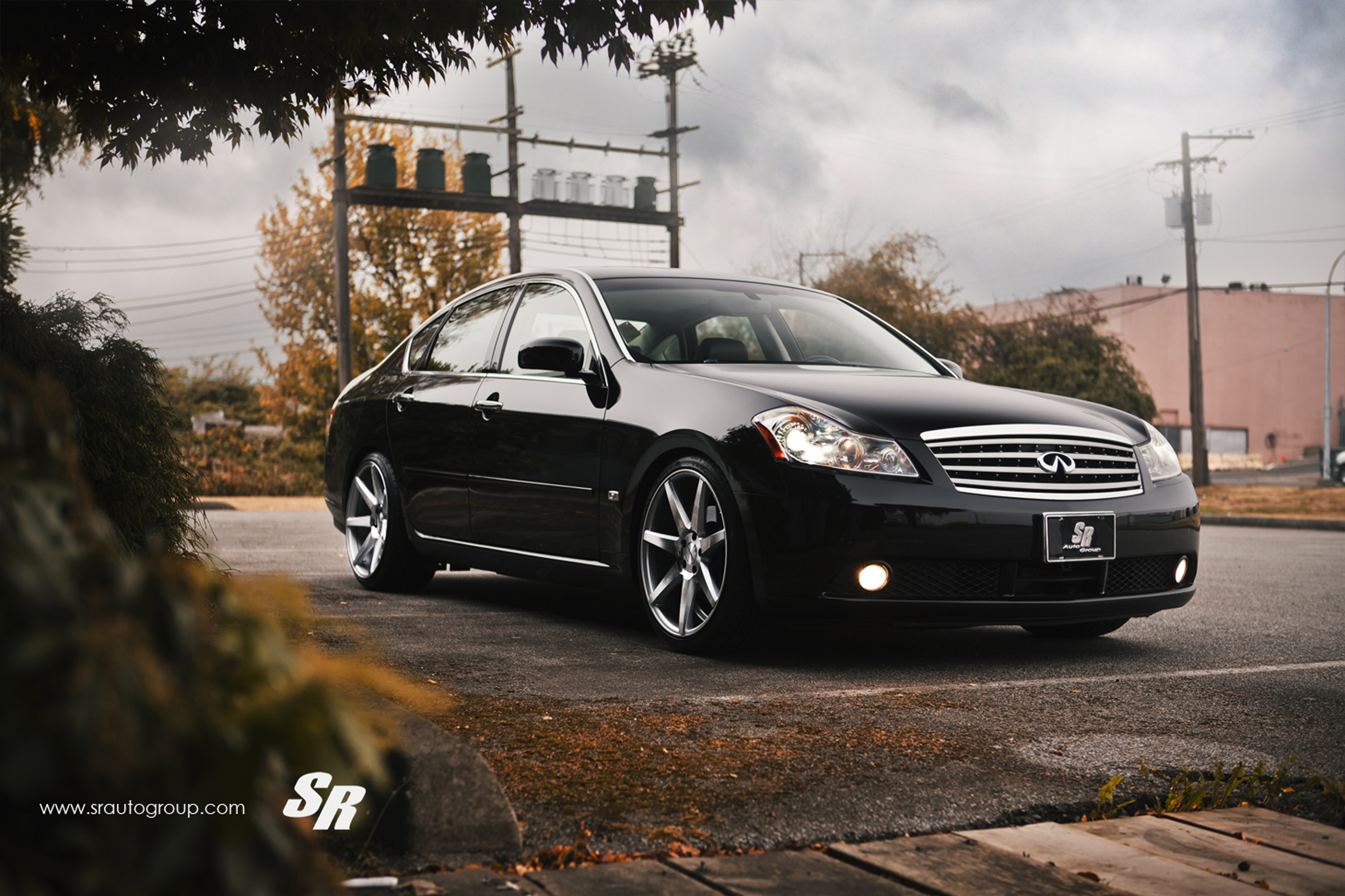 SR Auto Infiniti M35 Vossen CV7