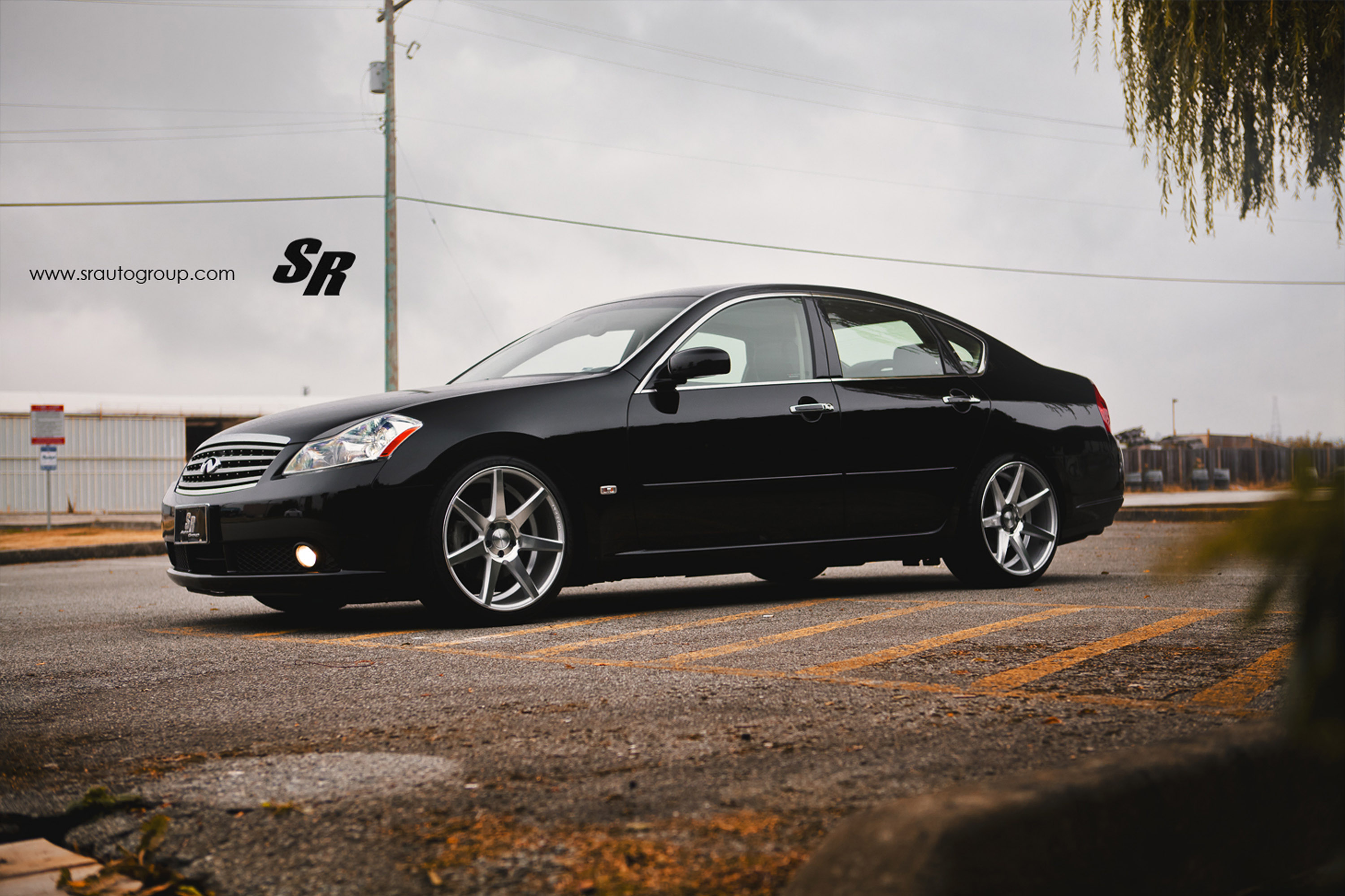 SR Auto Infiniti M35 Vossen CV7