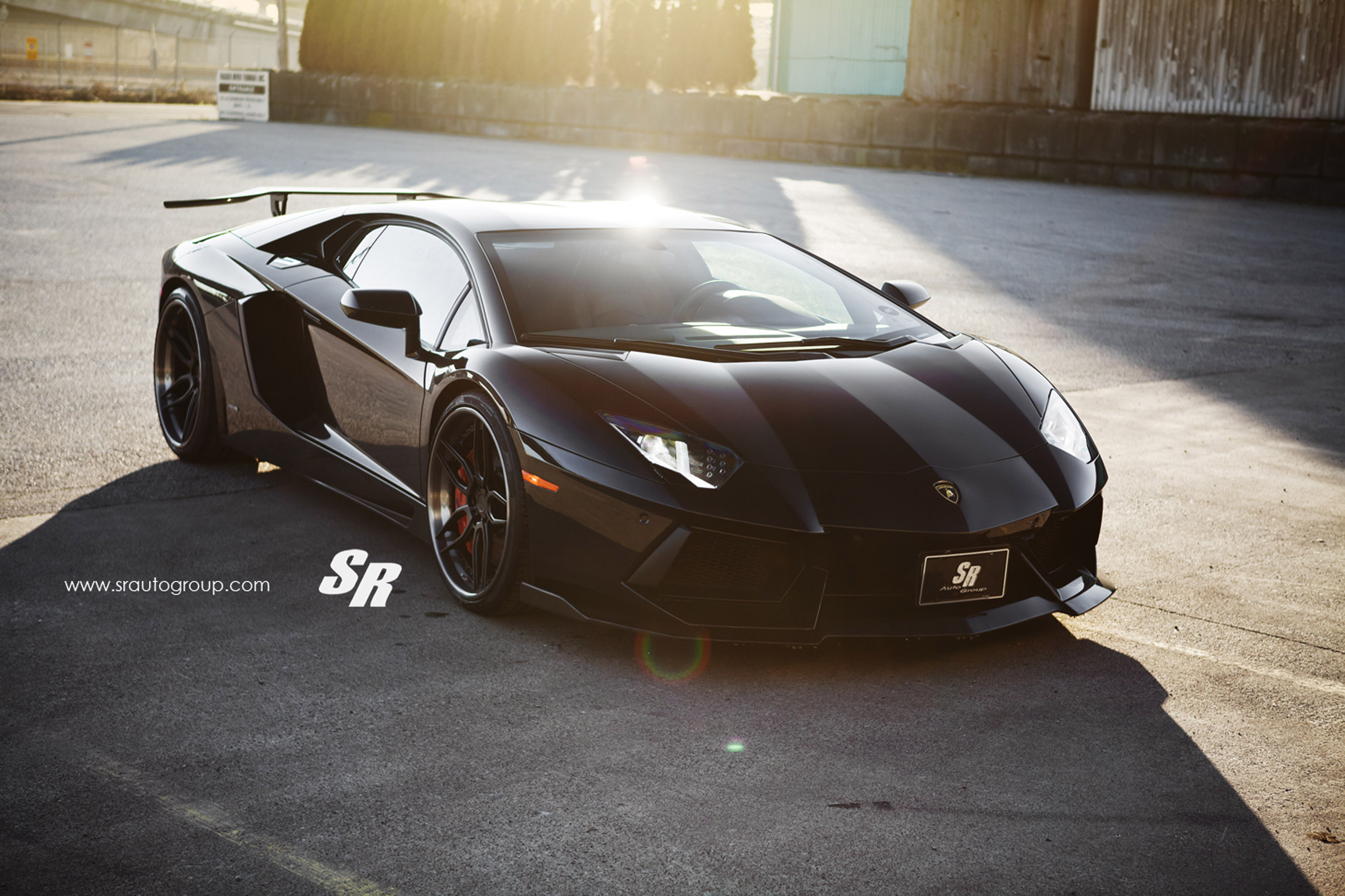 SR Auto Lamborghini Aventador Black Bull