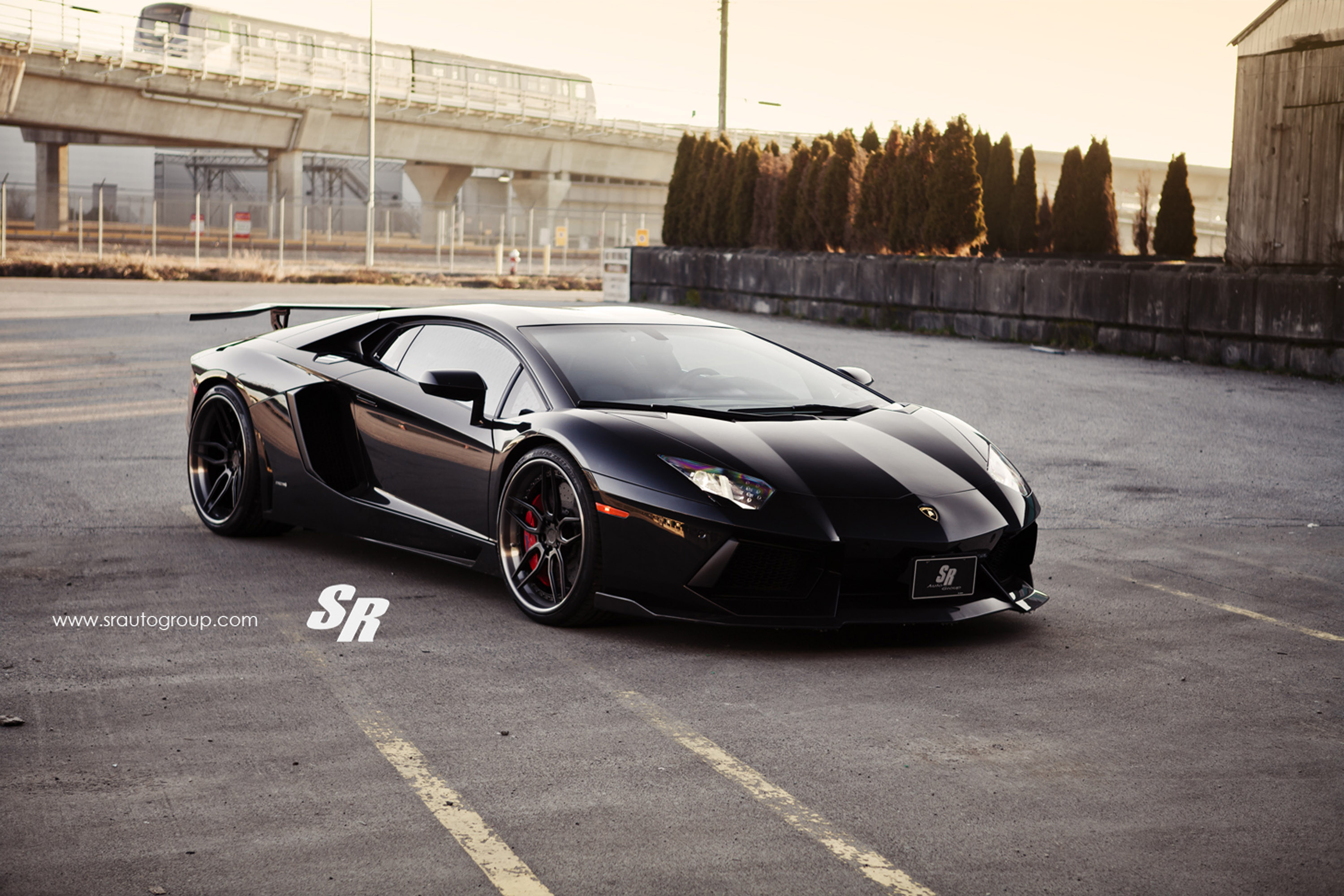 SR Auto Lamborghini Aventador Black Bull