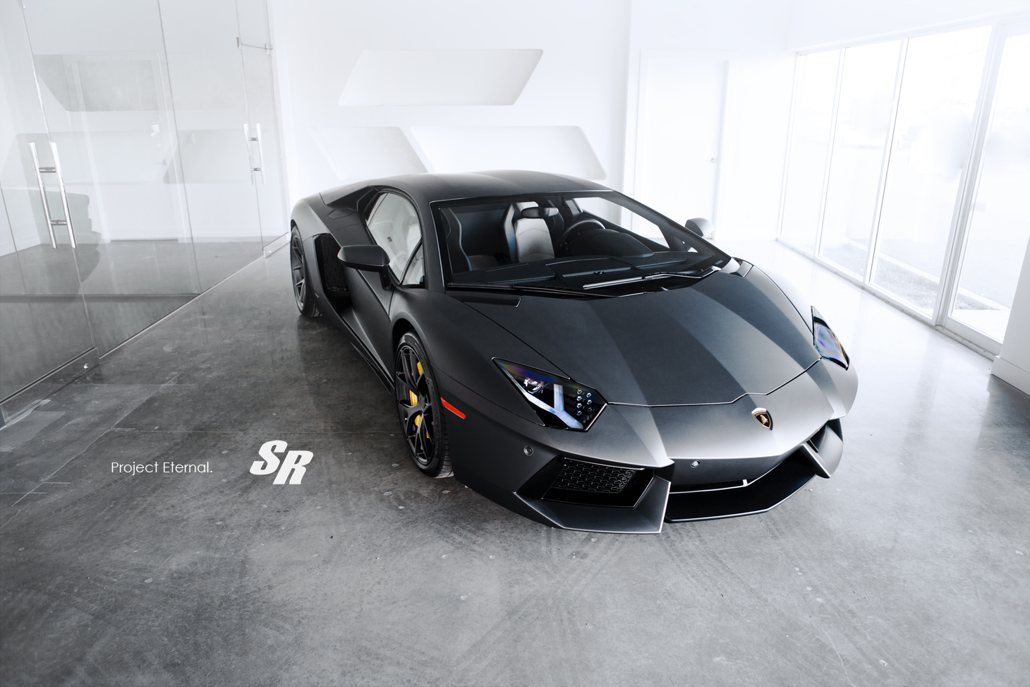 SR Auto Lamborghini Aventador LP-700 Nero Nemesis