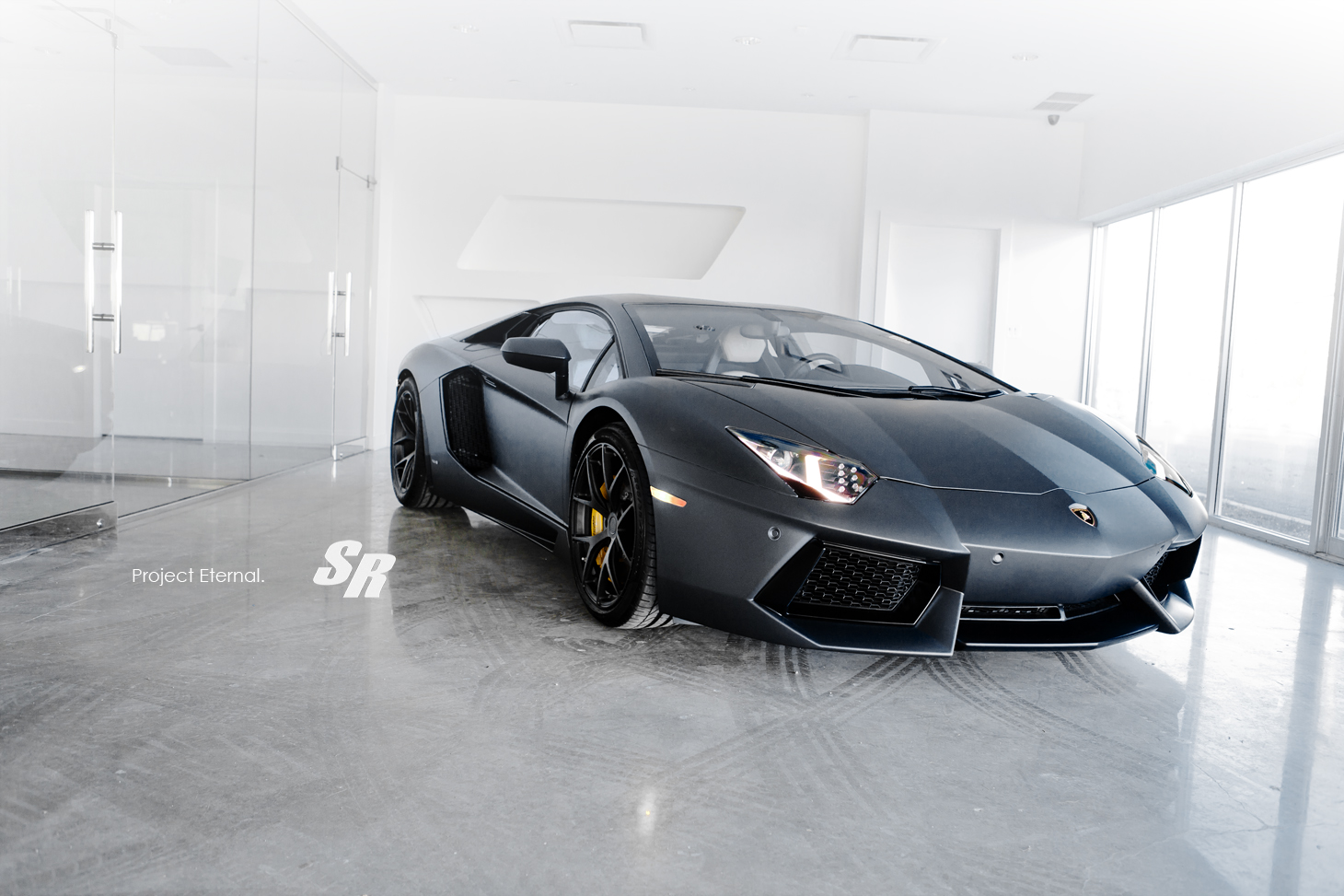 SR Auto Lamborghini Aventador LP-700 Nero Nemesis