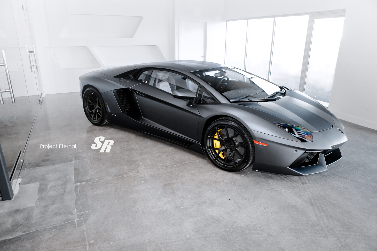 SR Auto Lamborghini Aventador LP-700 Nero Nemesis