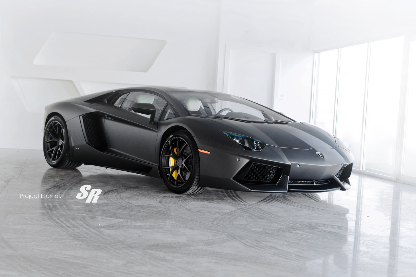 SR Auto Lamborghini Aventador LP-700 Nero Nemesis