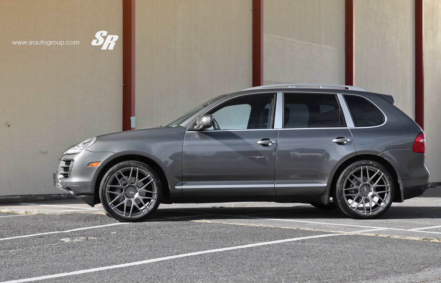 SR Auto Porsche Cayenne Shades Of Grey Project